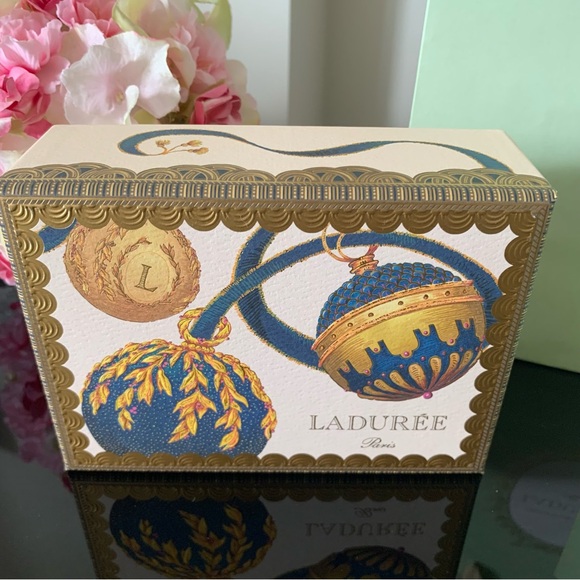 Ladurre Paris Box and Shopping Bag with a macarons description sheet(?) Nov 2024 - Picture 2 of 12